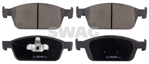 set placute frana,frana disc 50 11 6226 SWAG